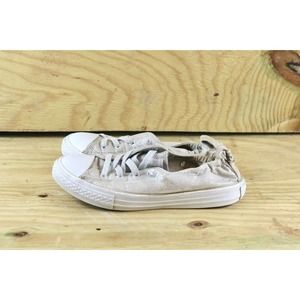 Converse Sneakers Shoreline Womens Sz 6 Metallic Chucks Low Athletic Slip On